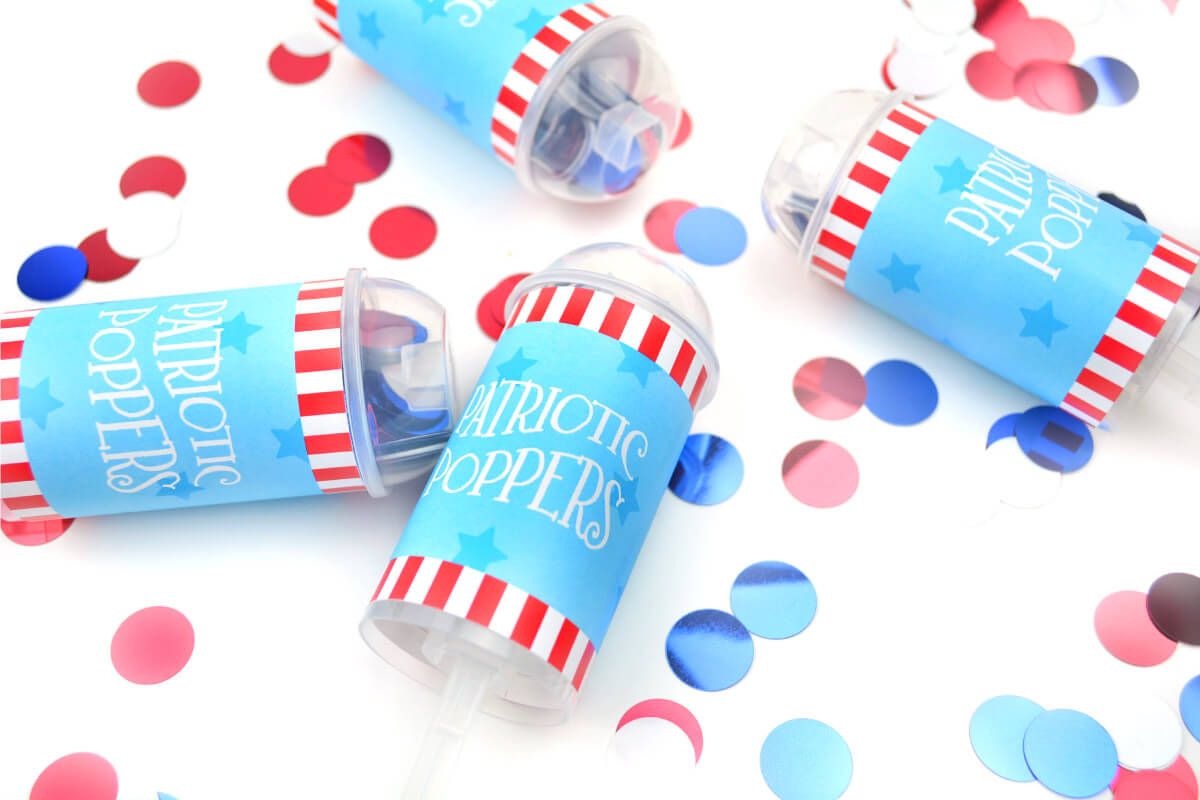 Make your own party poppers