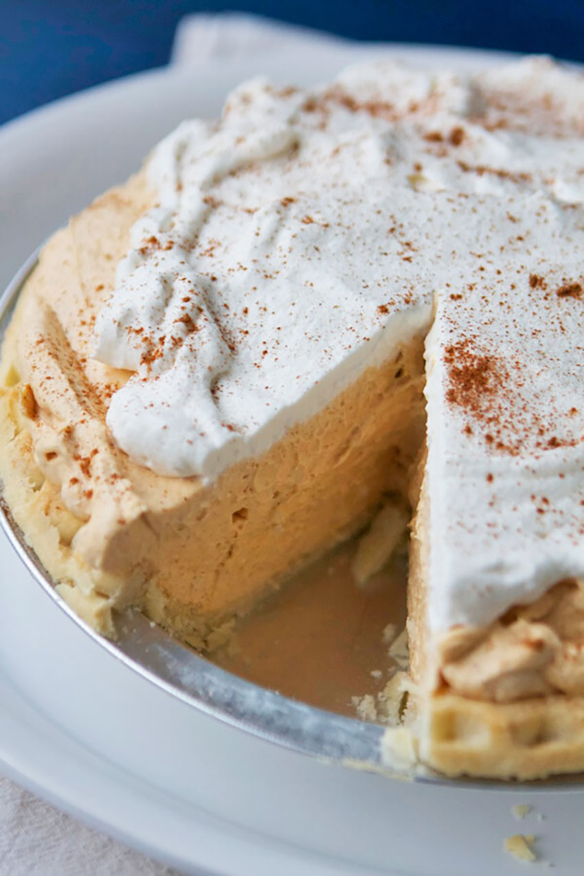 Pumpkin Cream Pie - last-minute Thanksgiving Recipe