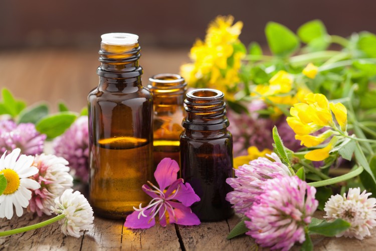 Using essential oils in your bath water will help you relax and feel like you're at a spa.