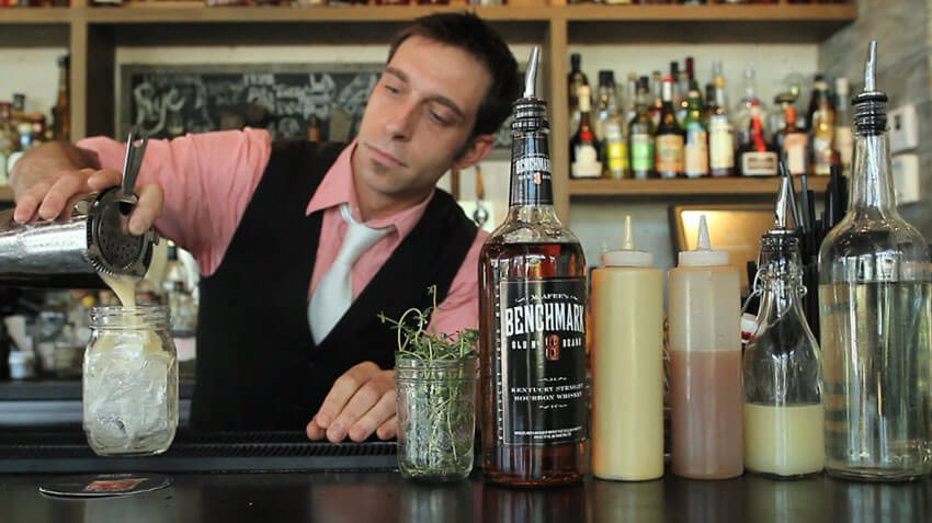 The Pork Chop Cocktail is perfect for fall.