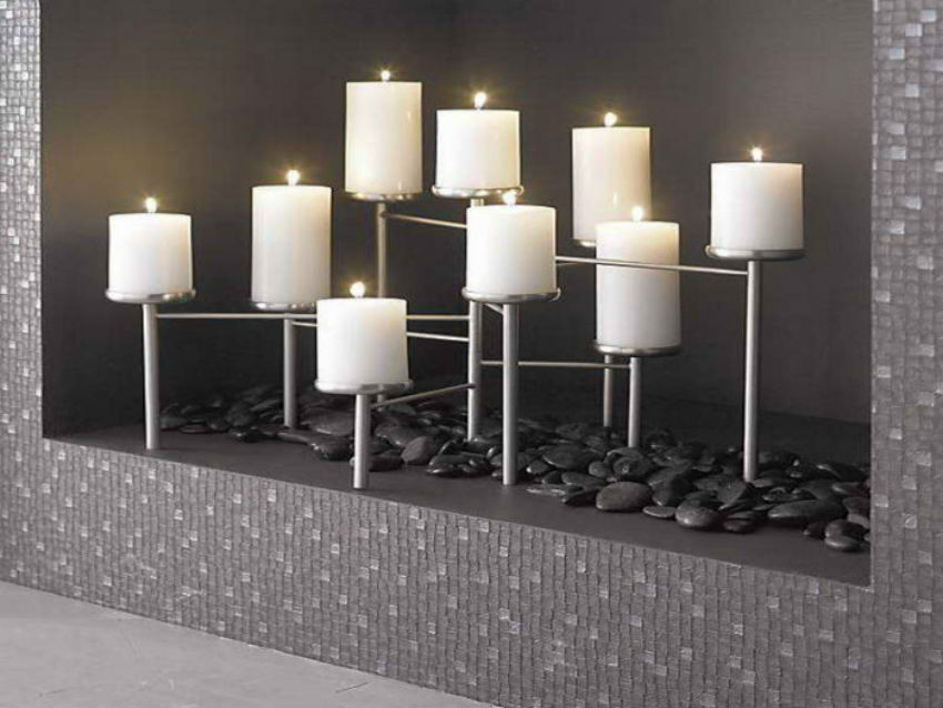 This is modern geometric candle display holder will help relaxing the Scandinavian way