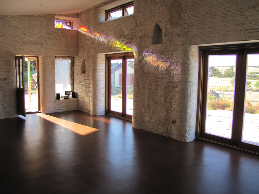 The benefits of concrete flooring.