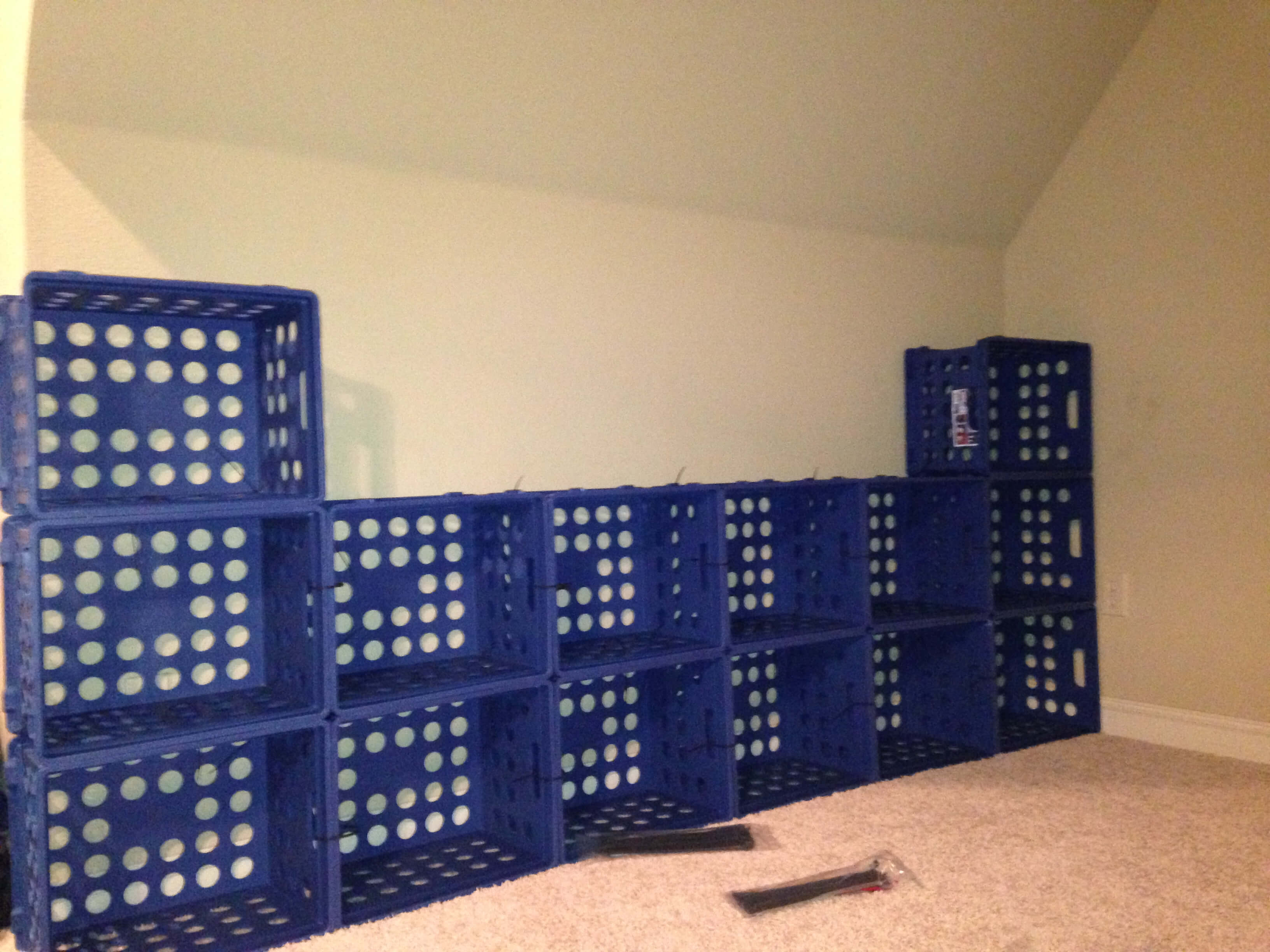 DIY organizer shelf for any living room