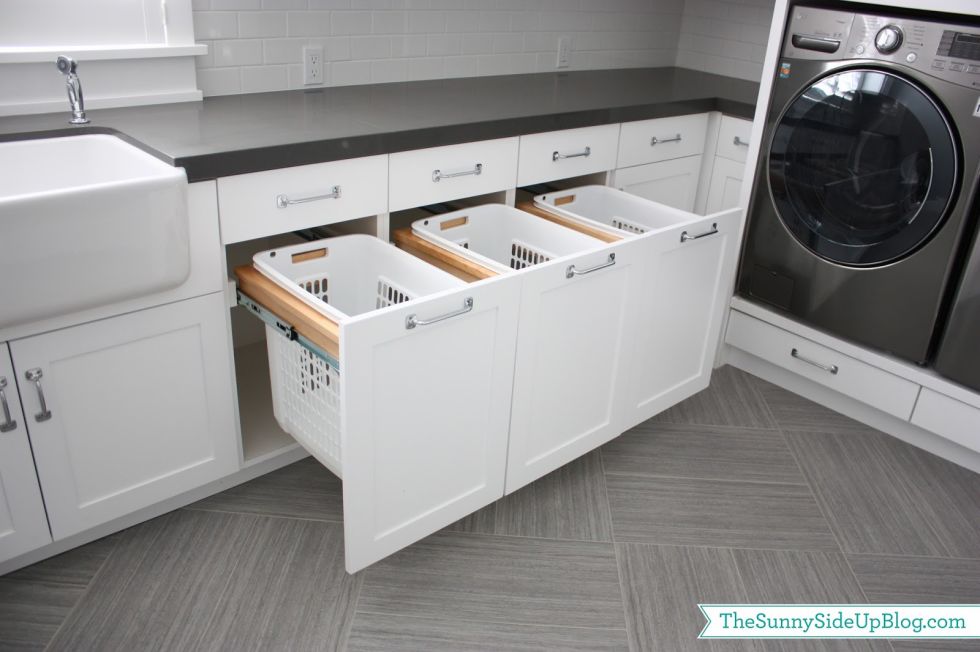 dream home organizer laundry room baskets drawer