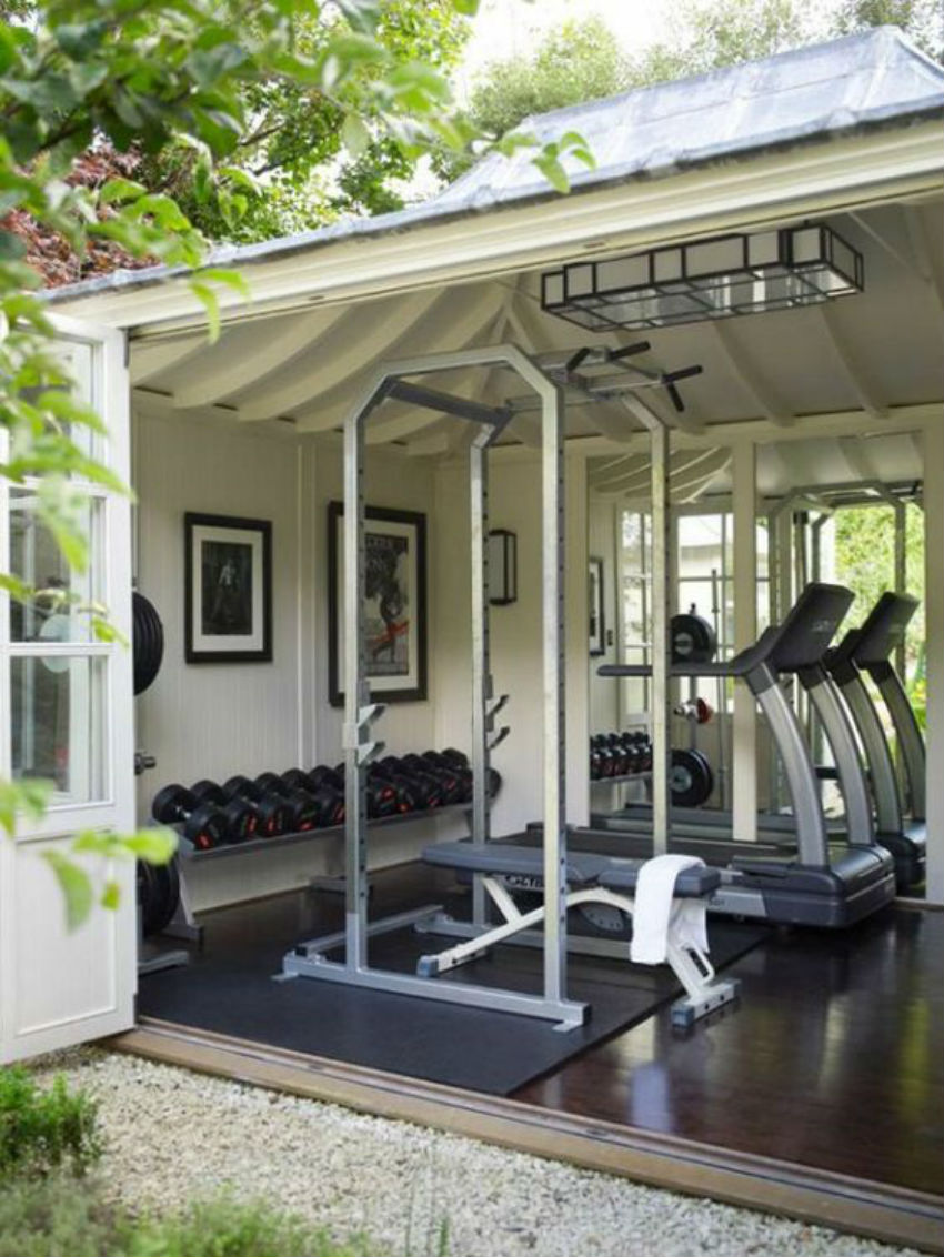 the coolest home gyms to get you motivated