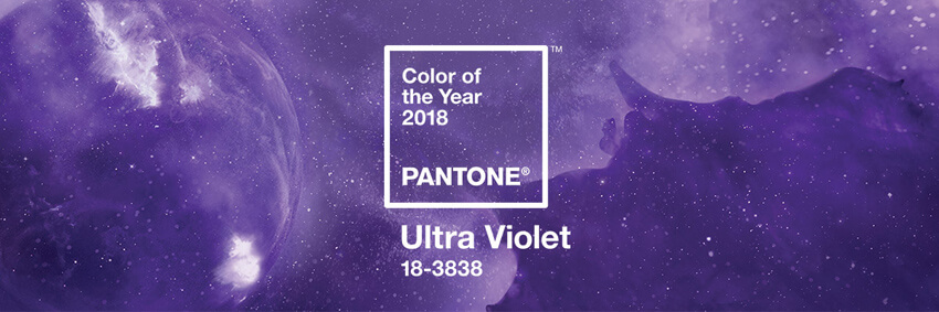 Pantone's 2018 color of the year is Ultra Violet.