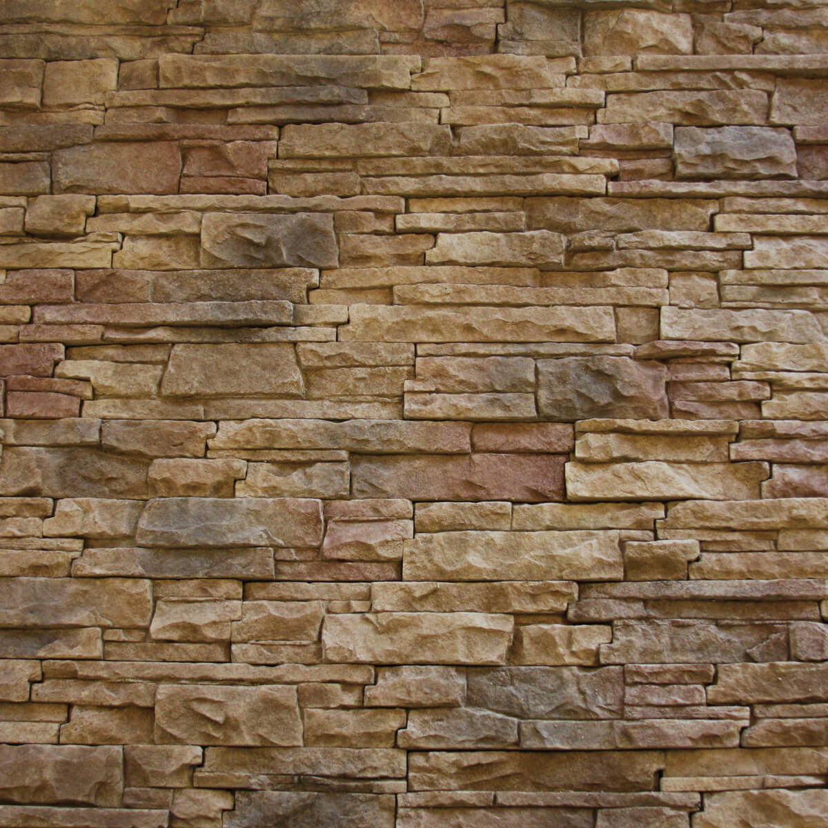 Faux stone still looks incredible in a home