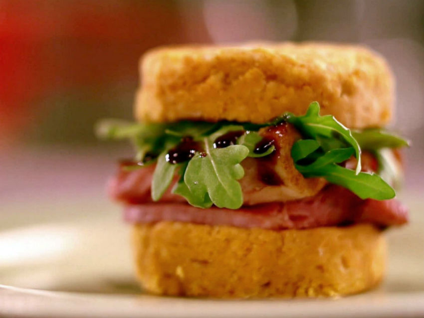 Another unprecedented sweet potato recipe: The sweet potato biscuit! Image Source: Food Network