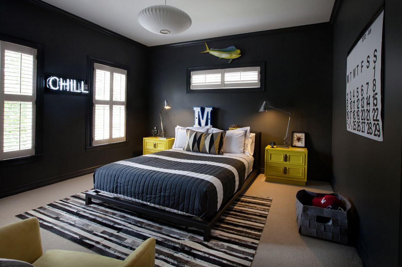 Coolest teenage boy room designs for a home. 
