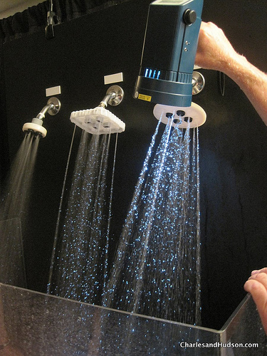 There are many different types of showerheads to choose from.