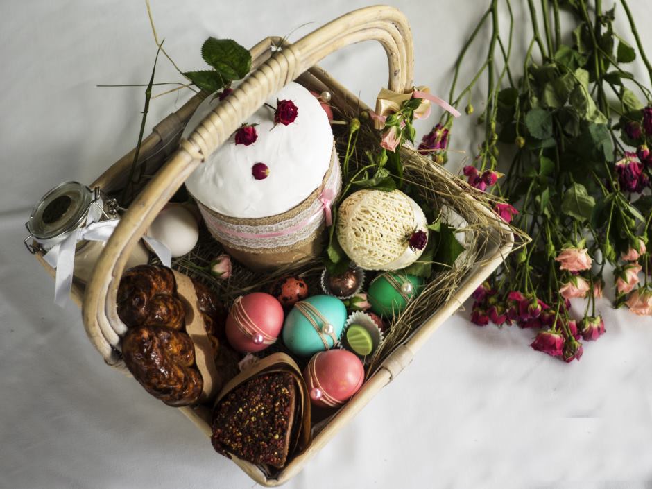 Easter goodie basket