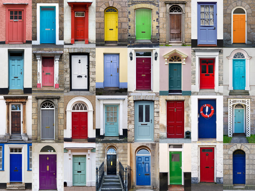 You can paint your front door any color you want!