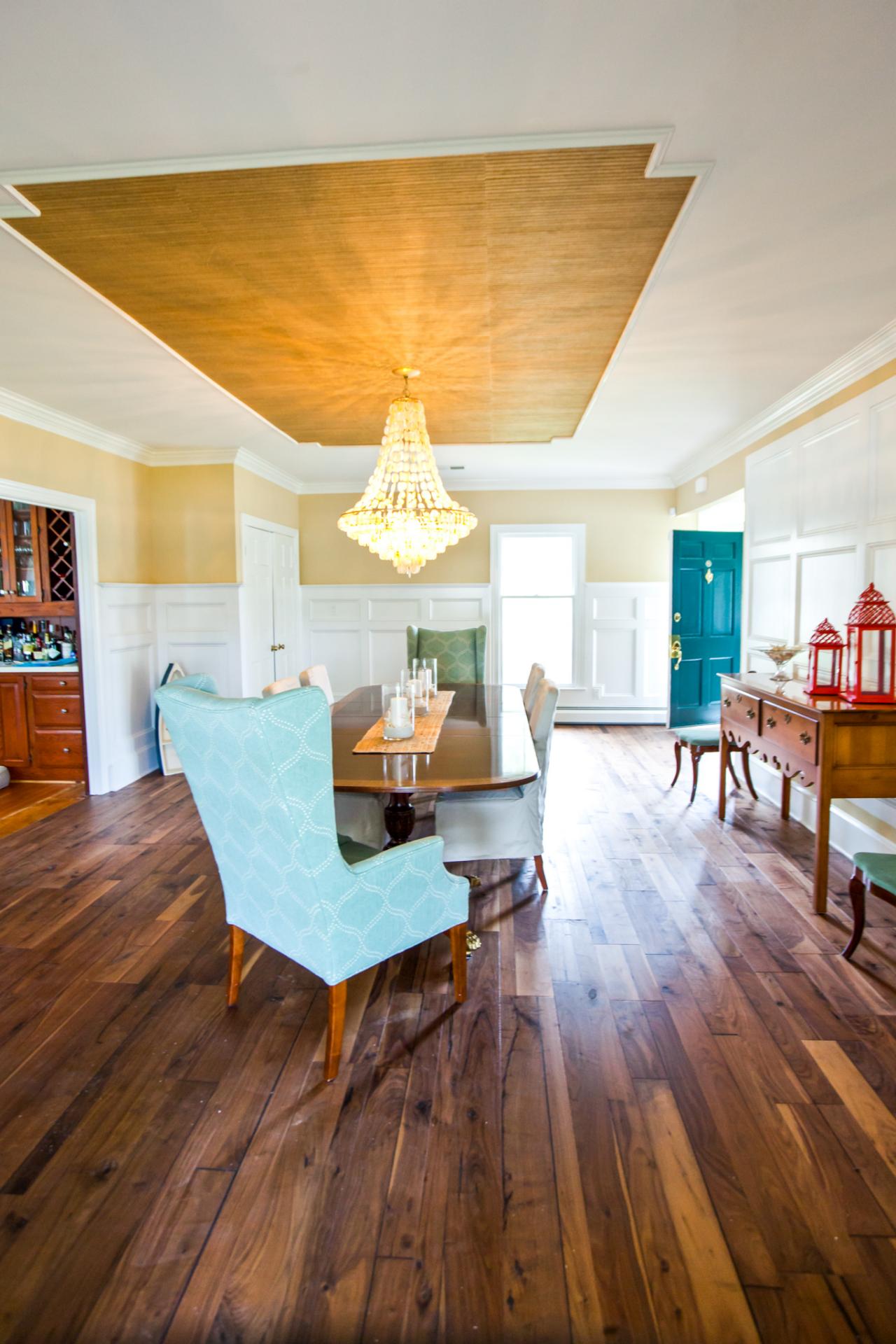 The floors are one of the first things a potential buyer sees. Source: HGTV 