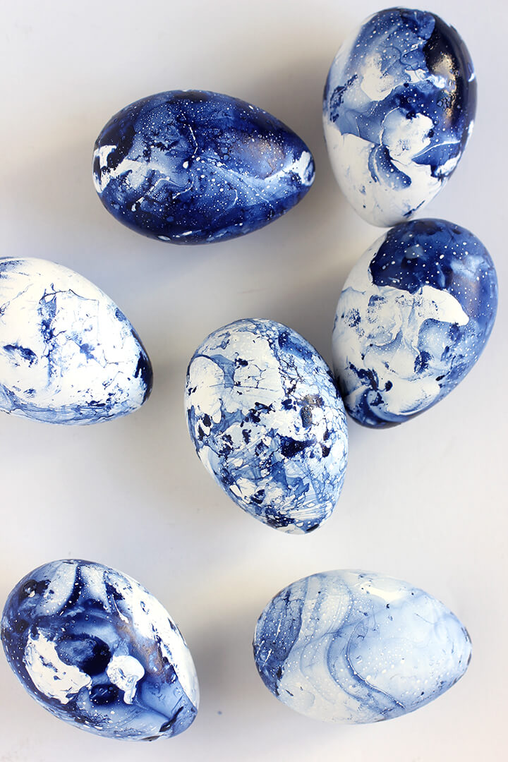 Marbled Easter Eggs