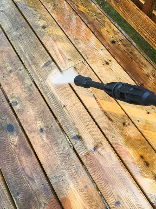 Cleaning your deck the right way