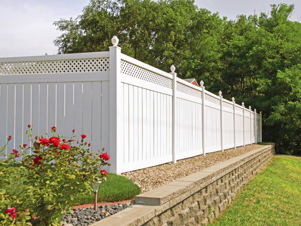 Vinyl fencing is the newest version