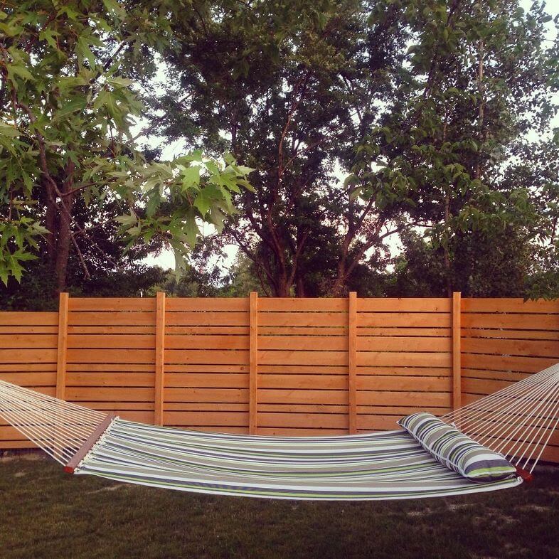 Relax in your own backyard in a hammock