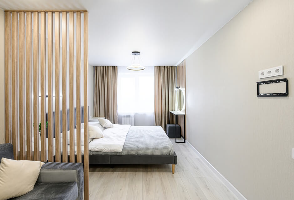 How to Divide a Room With a Wall for More Privacy