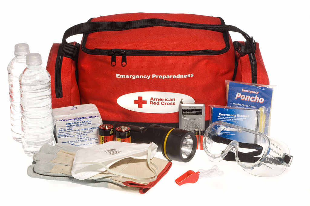 Have a handy prep bag ready with supplies