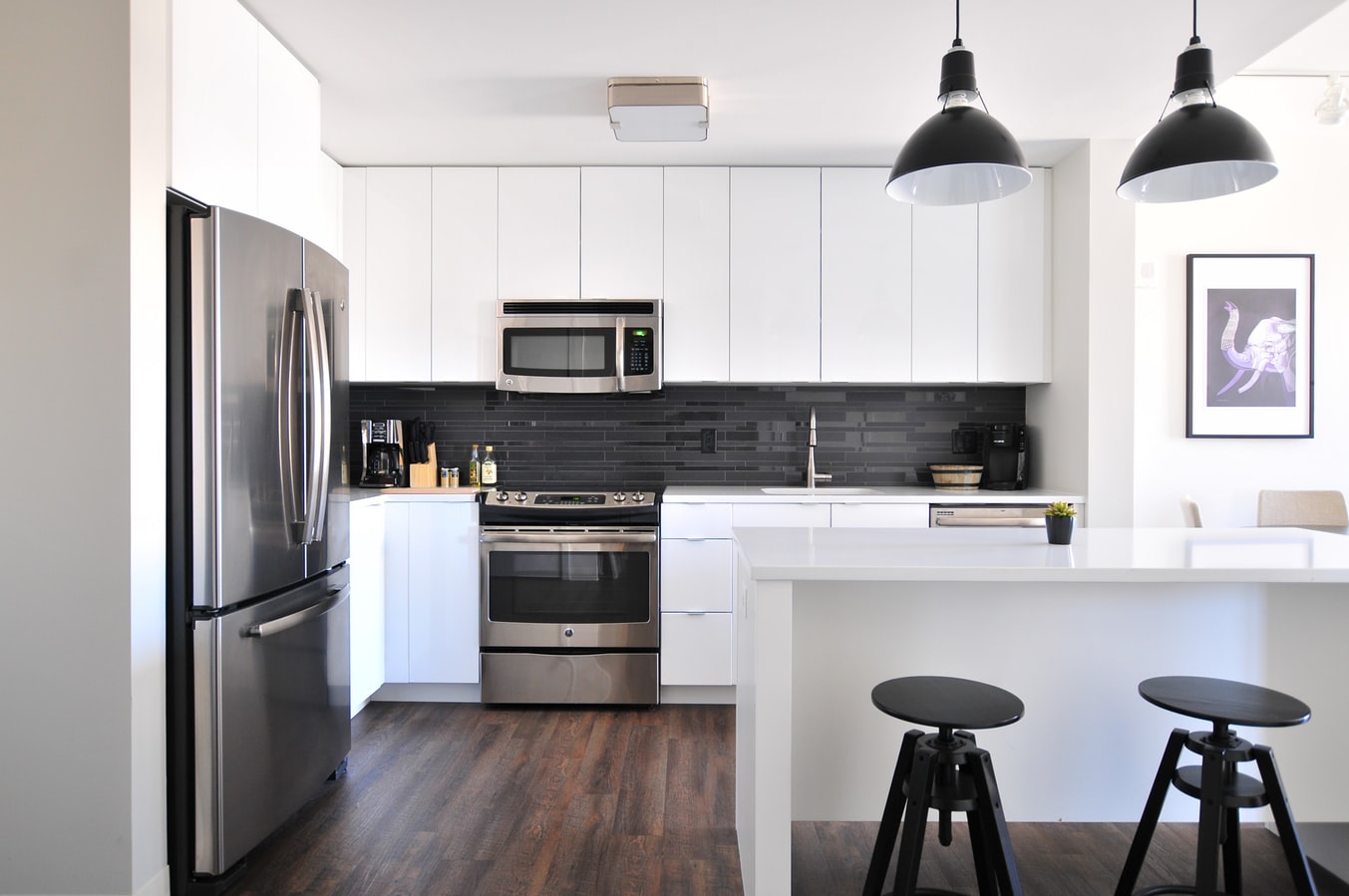 Remodeling your kitchen doesn’t have to be a huge investment. Source: Unsplash