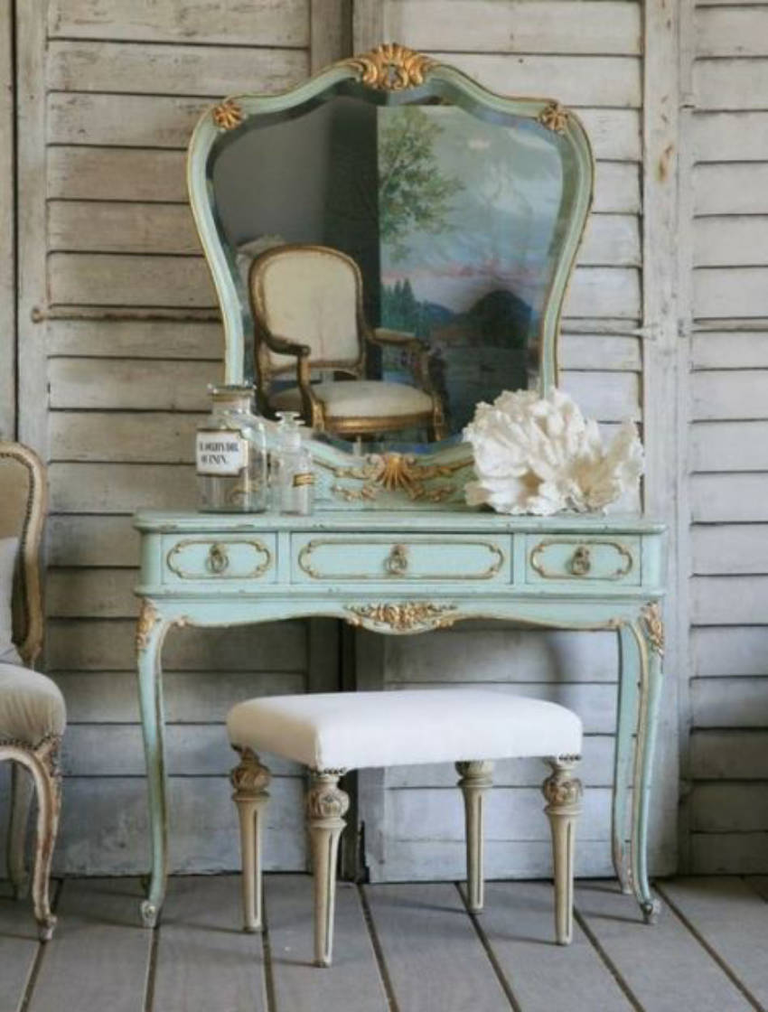 Mint madness - vanity table ideas to inspire you!