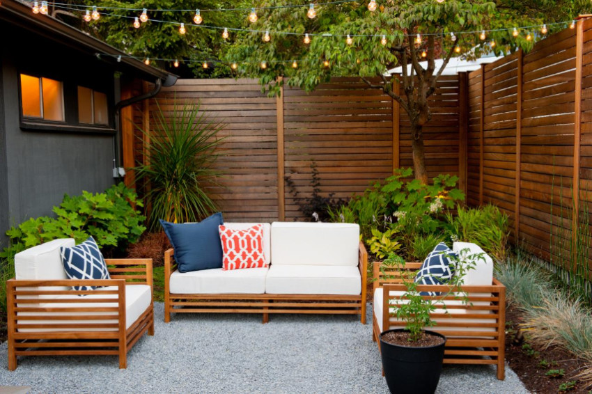 An effortless way to improve your patio. Source: HGTV