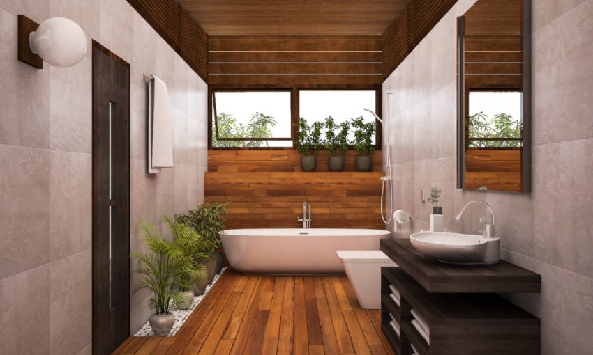 Add plants and wooden features to get this look. Source: Foro Twilight