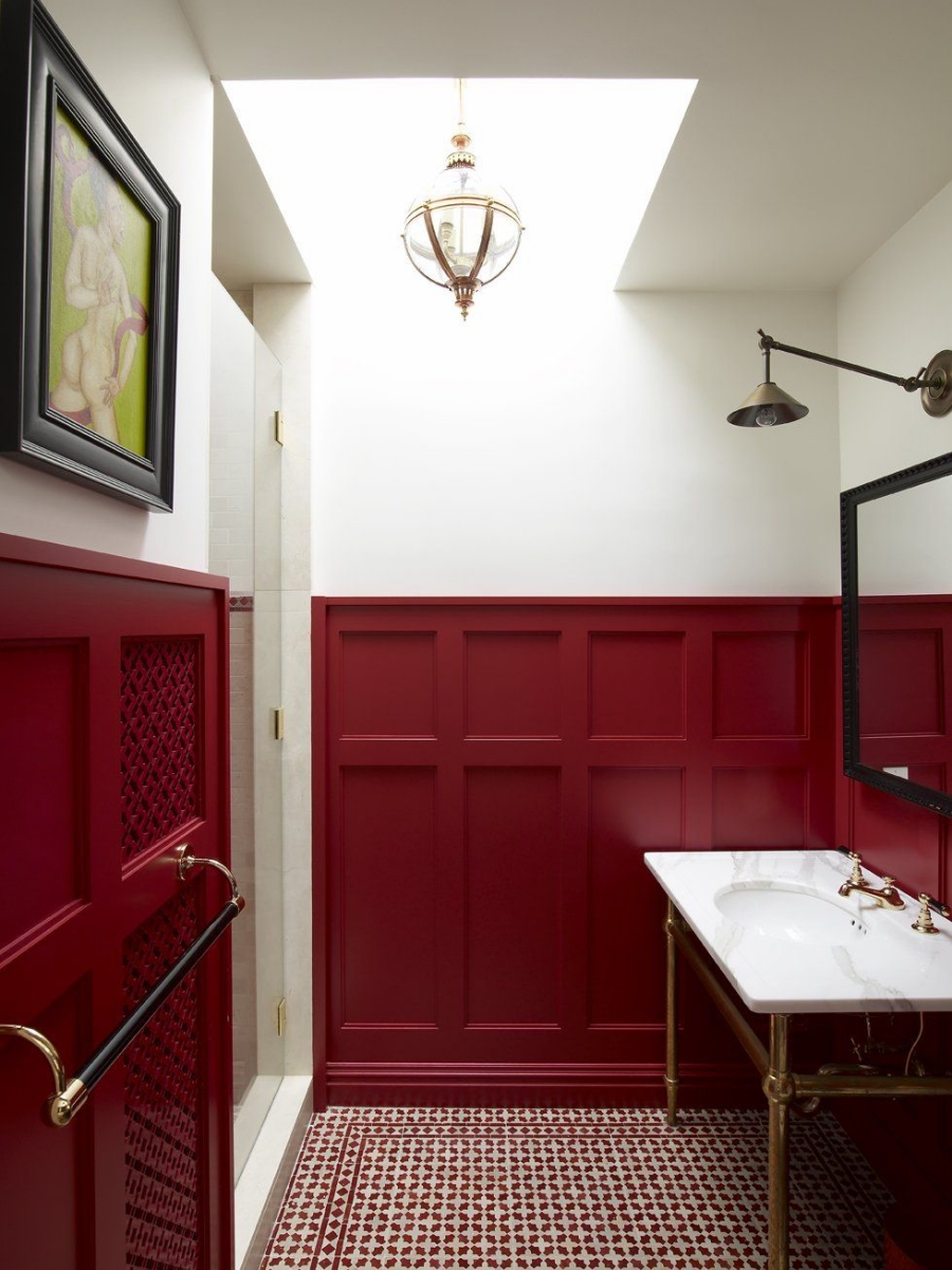 Colorful Wainscoting