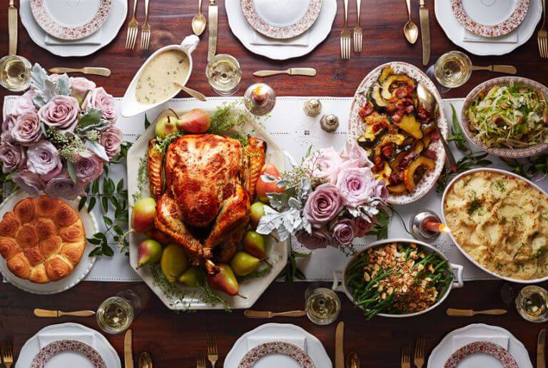 Prep the table for Thanksgiving